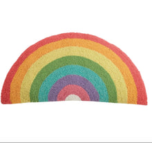 Load image into Gallery viewer, Rainbow Shaped Hook Pillow
