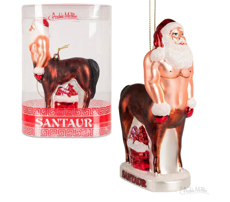 Glass Santaur Ornament (Limited Stock!)