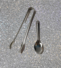 Load image into Gallery viewer, Tong &amp; Spoon Set for Charcoals &amp; Resins
